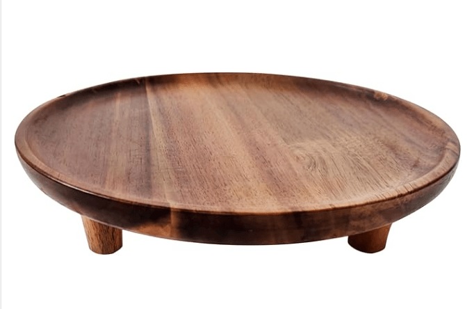 Bandeja red Woonden mad Acacia C/pé