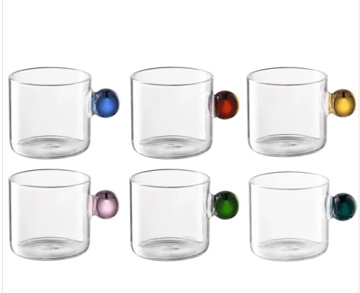 Jg 6 xic Palla vid Boro e Alça col 80ml