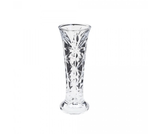 Vaso de Vidro Petalas 6x15cm Wolff