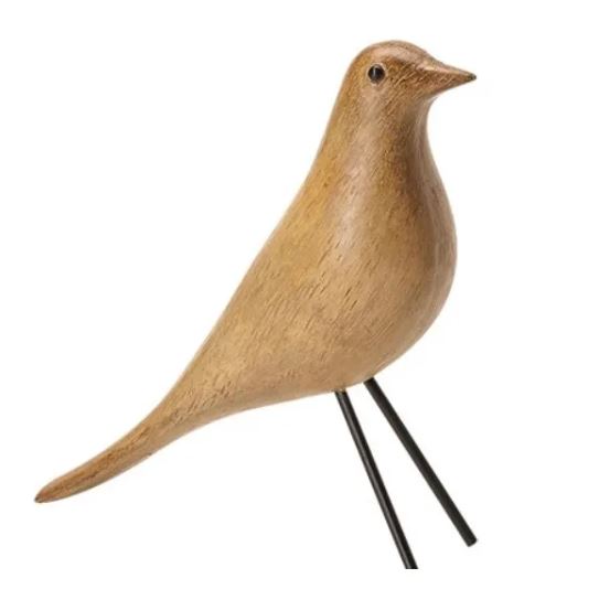 Escultura Passaro em Poliresina 22cm - Mart