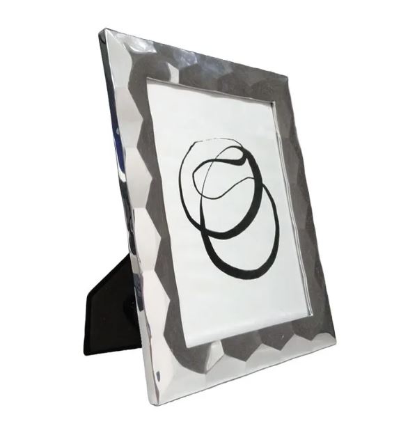 Porta Retrato Metal Prata 15x20cm - Mart