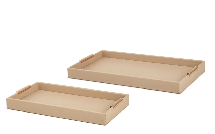 Kit Bandejas 2pcs mdf Revest pu bg 18232