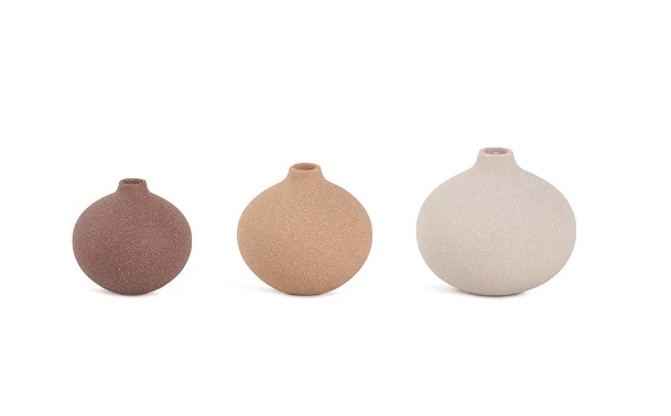 Kit Minivasos Ceramica 3pcs 18458