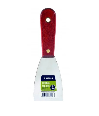 Espatula de aco Inox 6,3cm 6155/10 Atlas