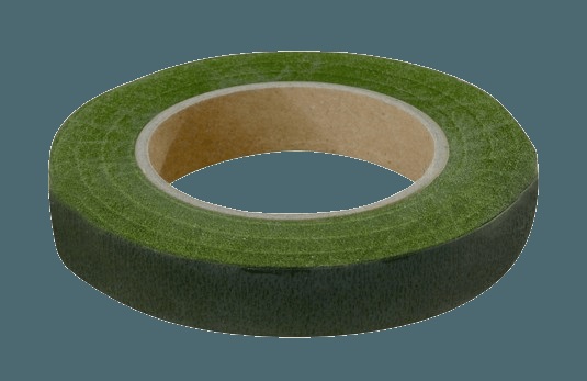 C. Fita de Papel Verde Escuro 20m Florar