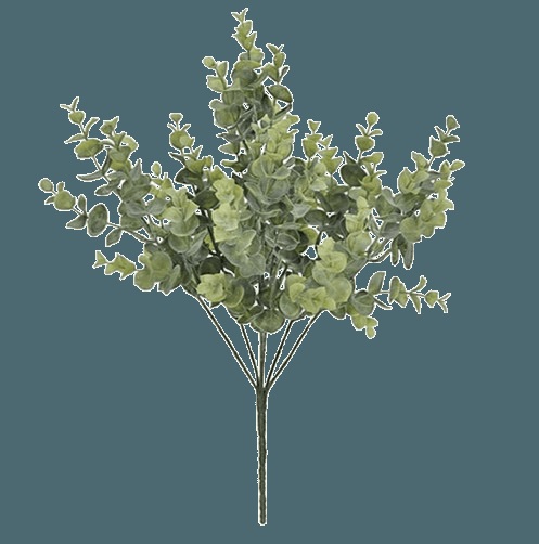 F.eucalipto Plastico x49 Verde 40cm