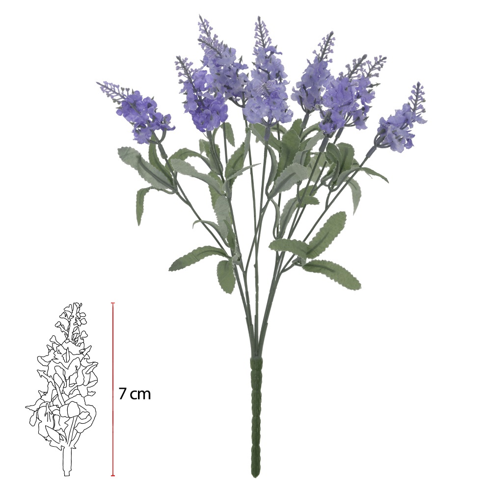 Buque Lavanda x10 Lavanda Claro 32cm