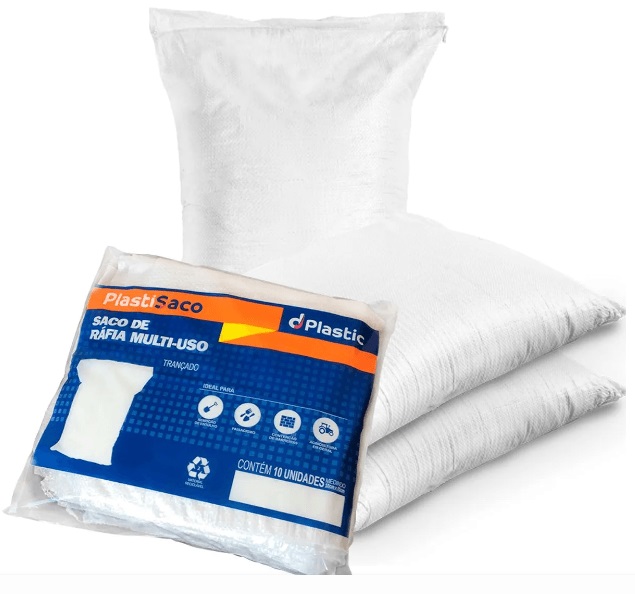 Saco Rafia 45x70 C/10un D.plastic