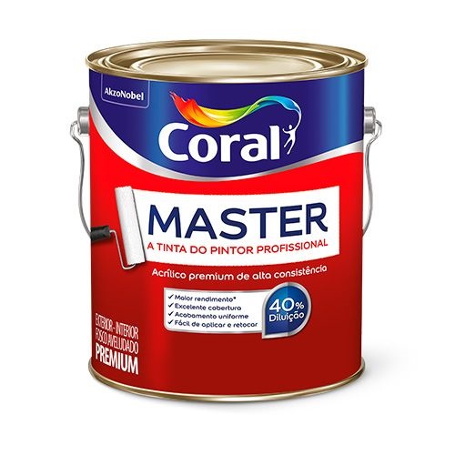 Tinta ac Branco fo 3.6l Master Coral