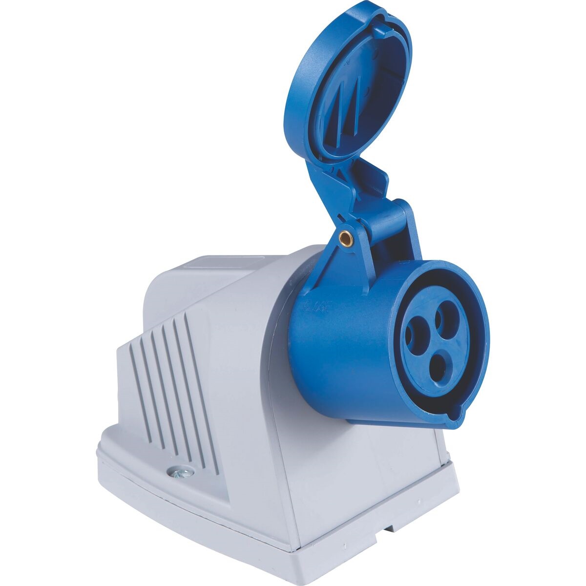 Tomada sob 2p+t 16a 6h Azul Tramontina