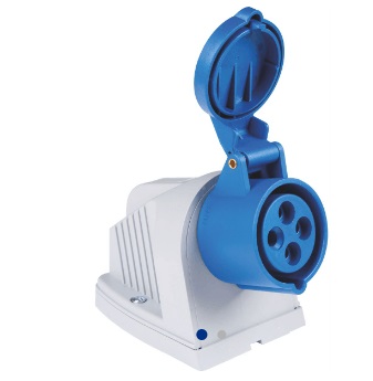 Tomada sob 3p+t 16a 9h Azul Tramontina