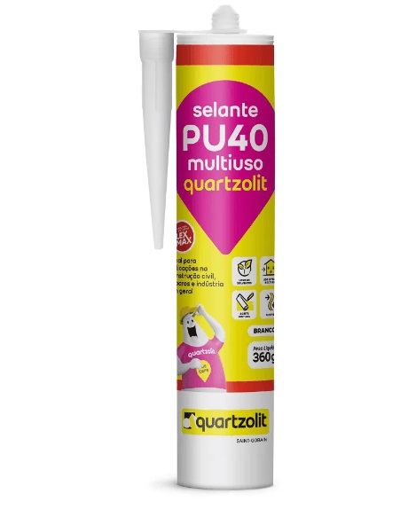 Selante Pu40 Multiuso 360g Cinza Quartzolit