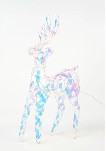 Rena em pe C/led bc 40cm