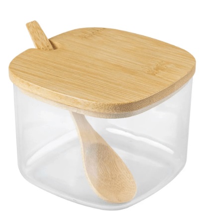 Açucareiro Sense Com Colher de Bambu - Ou