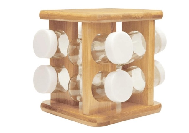 Organizador de Temperos Giratorio 9pc ou