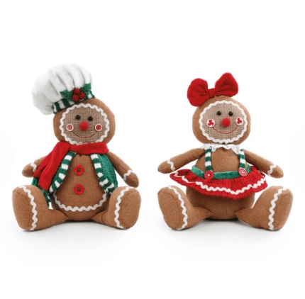 Dec Boneco Ginger Sortido cl 26cm
