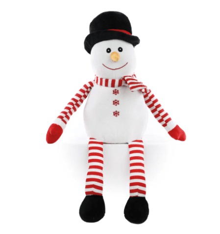 Boneco Neve C/chapeu e Cachecol Vm/bc