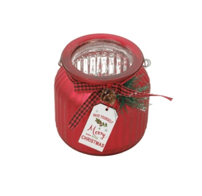 Porta Velas Laco Quadriculado vm 10cm