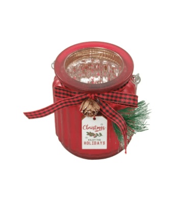 Porta Velas Laco Quadriculado vm 09cm