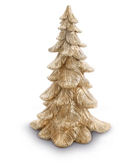 Arvore em Resina Dourado m