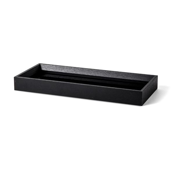 Bandeja Decorativa Retangular Em Mdf Com Vidro 28cm - Mart