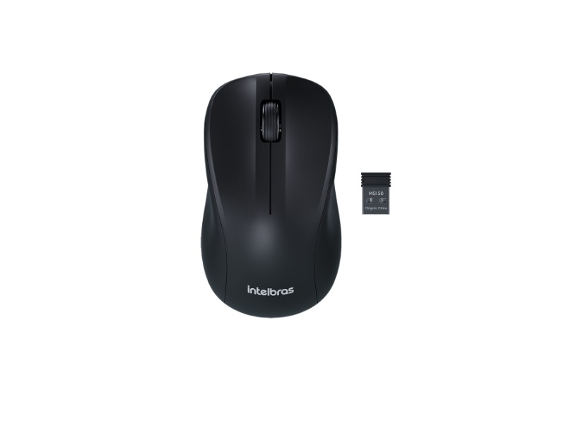 Mouse Sem Fio MSI50 Preto Intelbras