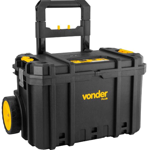 Caixa Plastica C/roda Crv700 Vonder