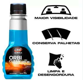 Limpa Parabrisa 100ml Orbi