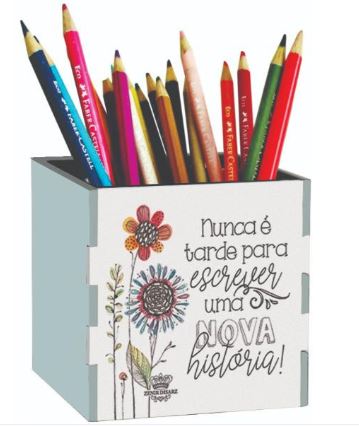 Porta Lapis Nunca é Tarde Zenir