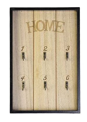Quadro Porta Chaves 30x20x3cm Home