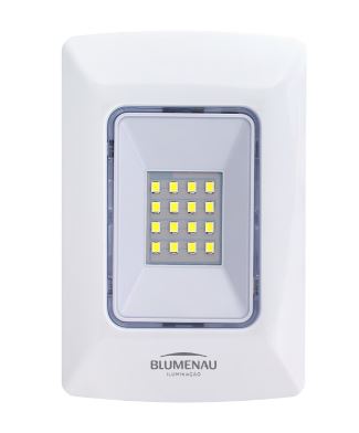 Luminaria Emergencia 4x2 led 6500k Blume