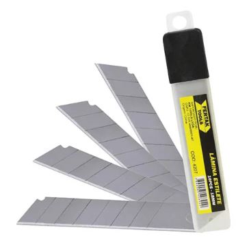 Lamina Para Estilete 18mm Com 10 Unidades 954