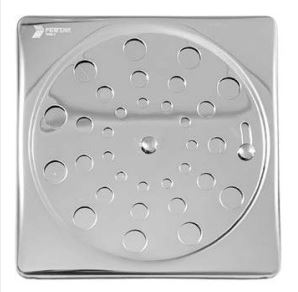 Ralo Inox Quadrado 10X10cm Fertak