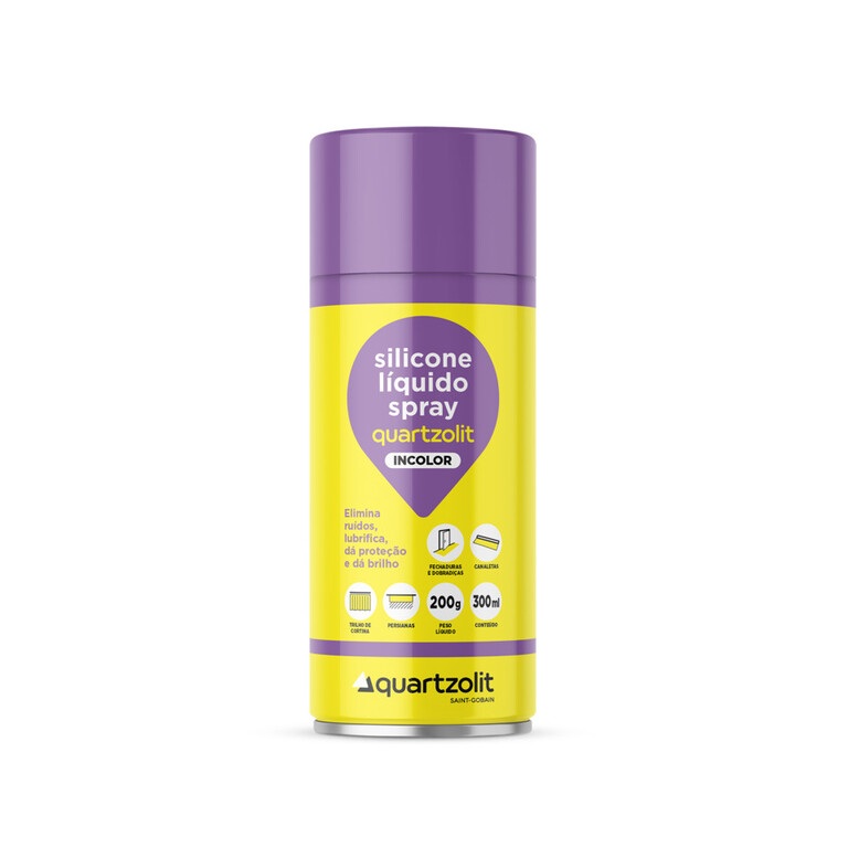 Silicone Liquido Spray 200g Quartzolit