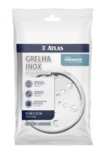 Grelha Inox 430 Sem Caixa Redonda 10x10cm Atlas