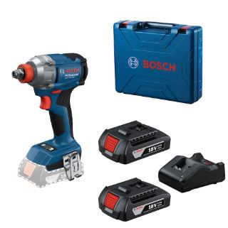 Parafusadeira/Chave Impacto GDX 18V 285Nm 2800rpm 2B+MAL Bosch