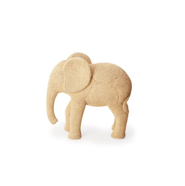 Escultura Elefante em Poliresina 23cm - Mart