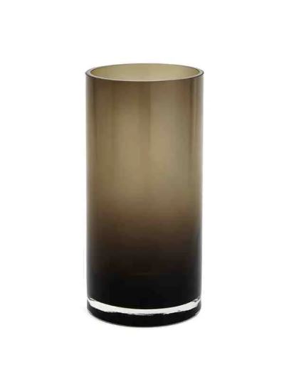 Vaso Em Vidro 25x12cm - Mart