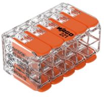Conector De Emenda Ref : 221-420 Wago
