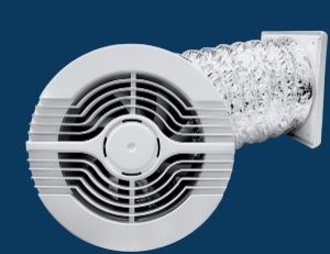 Kit Exaustor FAN150 Branca 220V Itc