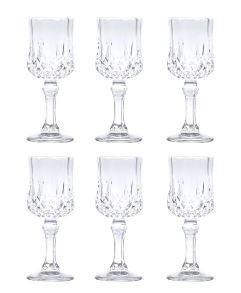 Jogo de Taças de Vidro Diamante Para Licor 50ml 06 peças - Lyor