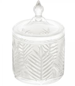 Potiche de Cristal Palmeira 10x15,5cm - Lyor