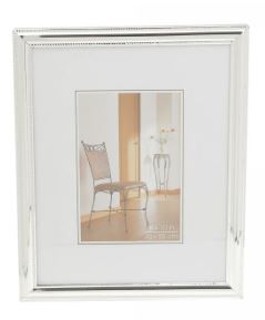 Porta-Retrato de Aço Friso Prata 20x25cm - Wolff