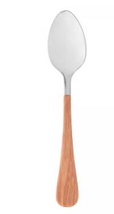 Conjunto 6 Colheres de Sobremesa de Aço Inox com Cabo 16,5cm - Wolff