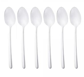 Conjunto 6 Colheres para Café Viena Aço Inox - Wolff