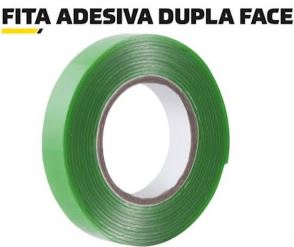 Fita Adesiva Dupla Face 18mmx2mts - Fertak
