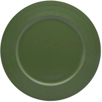 Sousplat Verde Matte 33cm - Cromus