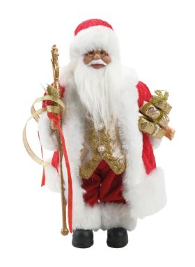 Papai Noel Decorativo Com Presentes Colorido 45cm  - Cromus
