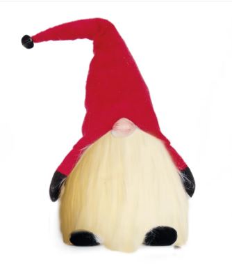 Kringle Decorativo Com Gorro Iluminado Colorido (Nordica ) - Cromus