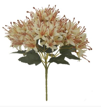 Buque Lirio X18 Creme Outono 32Cm - Florarte